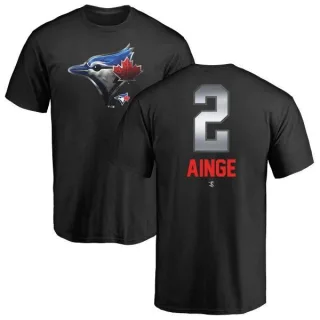 Youth Toronto Blue Jays Danny Ainge Black Midnight Mascot T-Shirt
