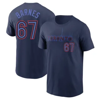 Youth Toronto Blue Jays Jacob Barnes Navy 2024 City Connect T-Shirt